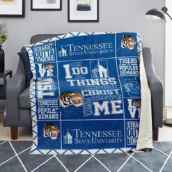 Tennessee State Tigers Quiltt Blanket Best