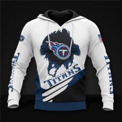 Tennessee Titans 1 Hoodie Zip Hoodie 3D