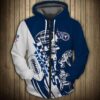 Tennessee Titans 2G Hoodie Zip Hoodie 3D