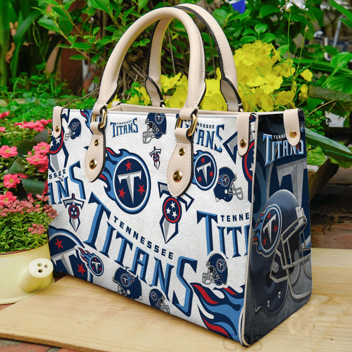 Tennessee Titans A1 Leather Handbag 1 Tennessee Titans A1 Leather Handbag