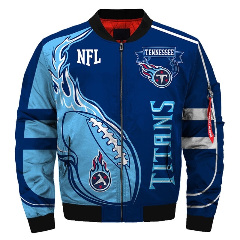 Tennessee Titans Bomber Jacket 1 Tennessee Titans Bomber Jacket