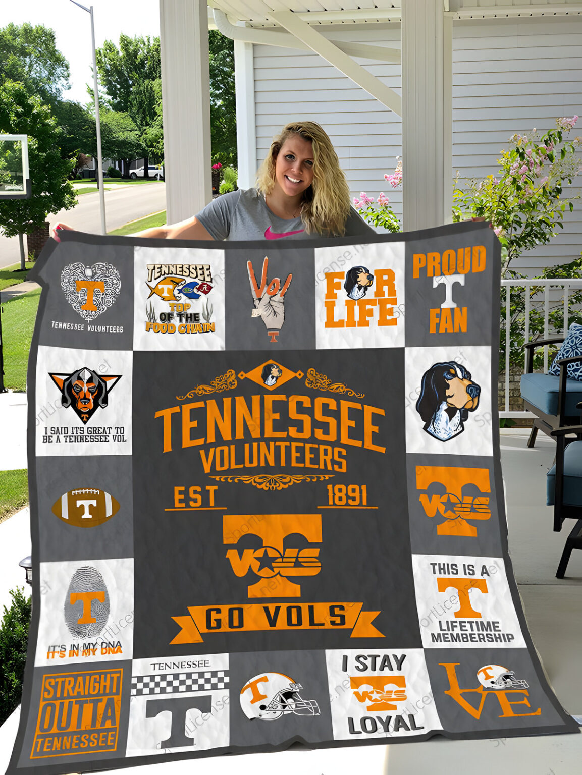 Tennessee Volunteers Blanket 1 Tennessee Volunteers Blanket