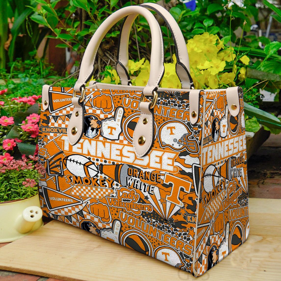 Tennessee Volunteers Leather Handbag 1 Tennessee Volunteers Leather Handbag