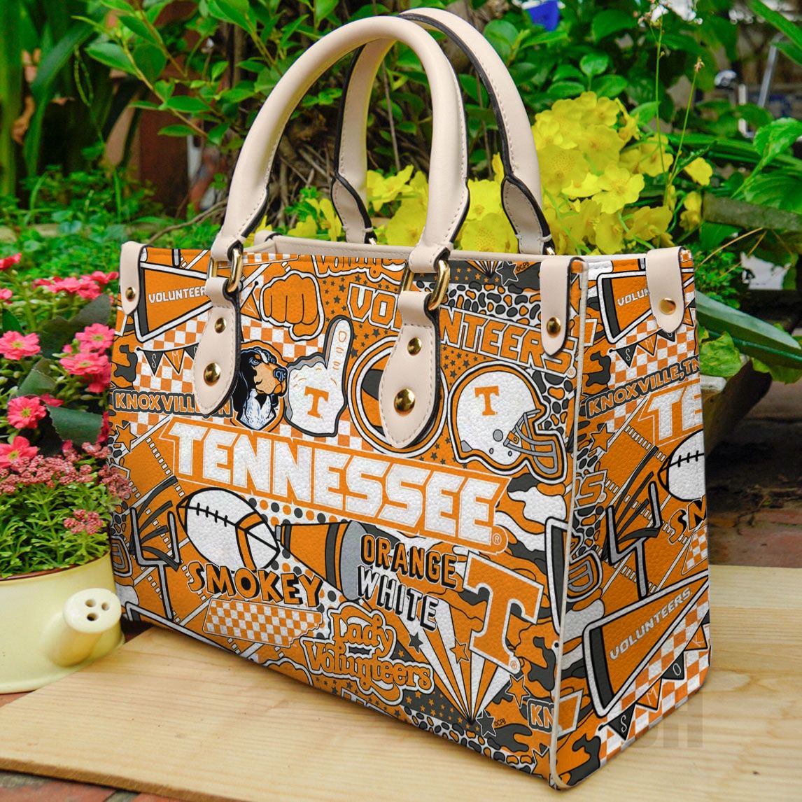 Tennessee Volunteers Leather Handbag 1 Tennessee Volunteers Leather Handbag