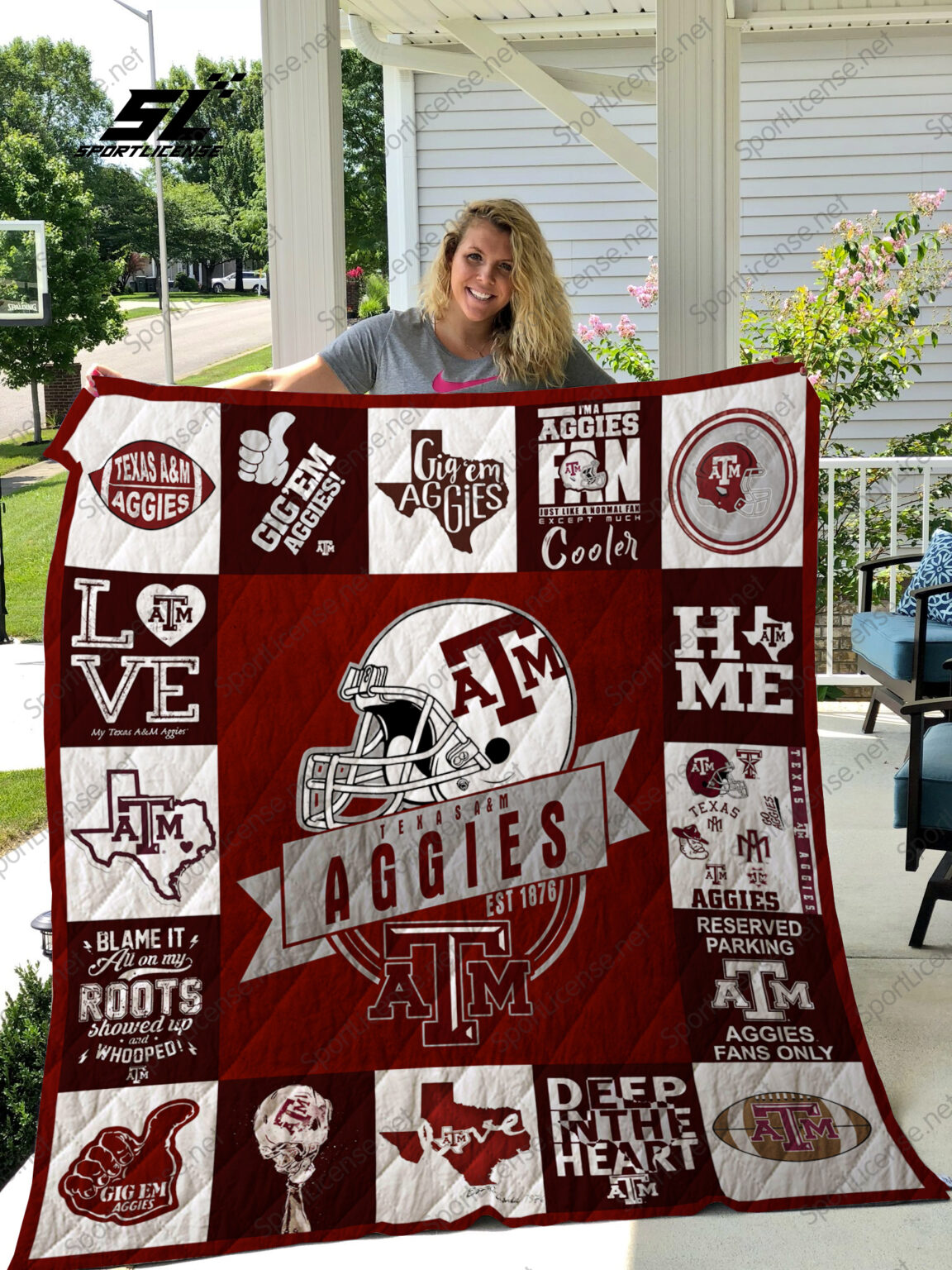 Texas A&M Aggies Blanket 1 Texas A&M Aggies Blanket