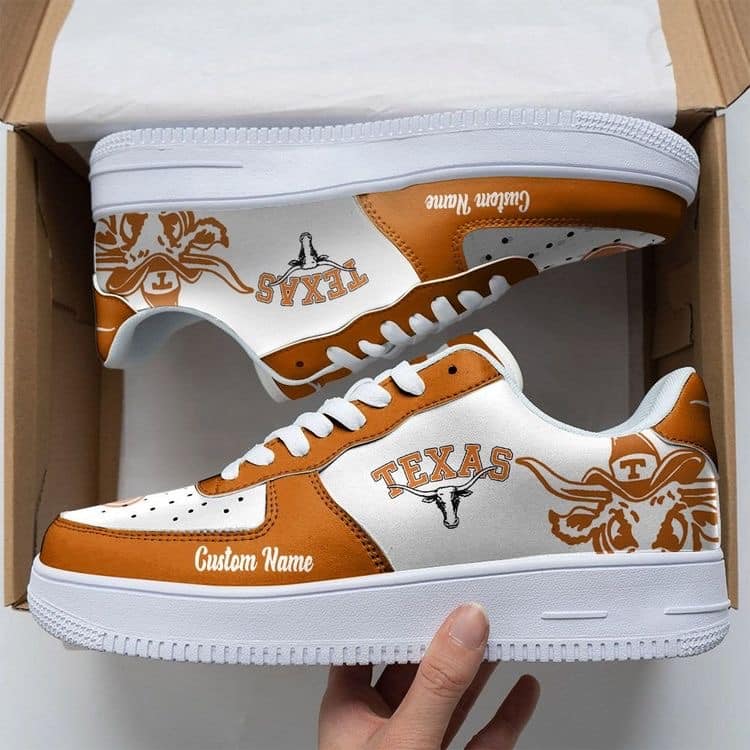 Texas Longhorns Air Force Shoes 1 Texas Longhorns Air Force Shoes