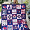 Texas Rangers Blanket