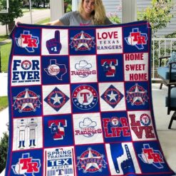 Texas Rangers Blanket