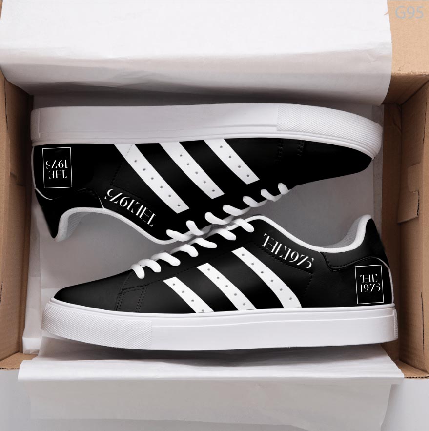 The 1975 Black Stan Smith Shoes 1 The 1975 Black Stan Smith Shoes
