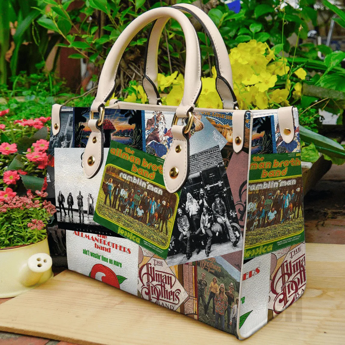 The Allman Brothers Leather Handbag 1 The Allman Brothers Leather Handbag