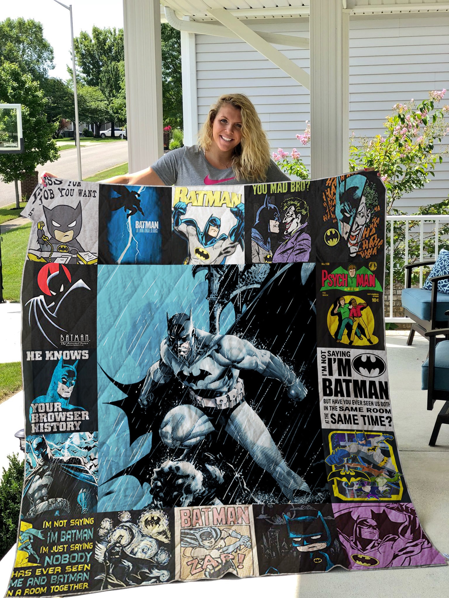 The Batman Blanket 1 The Batman Blanket