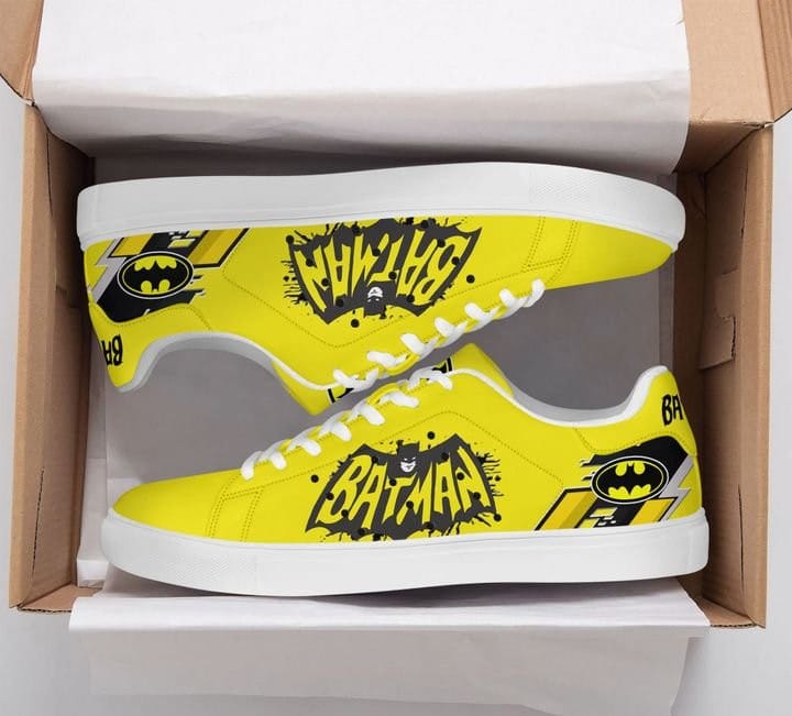 The Batman Stan Smith Shoes 1 The Batman Stan Smith Shoes