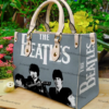 The Beatles Rock Band A1 Leather Handbag