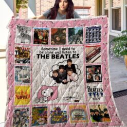 The Beatles Rock Band A1 Music Lover Blanket