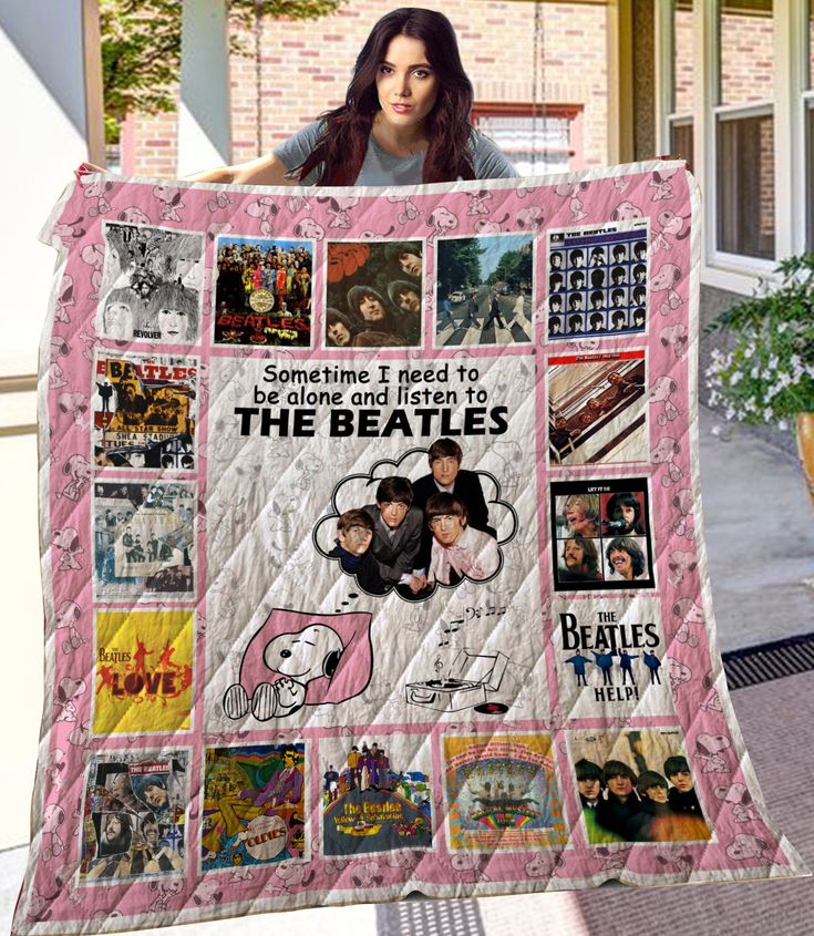 The Beatles Rock Band A1 Music Lover Blanket 1 The Beatles Rock Band A1 Music Lover Blanket