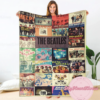 The Beatles Rock Band A4 Music Lover Blanket
