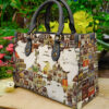 The Beatles Rock Band Leather Handbag