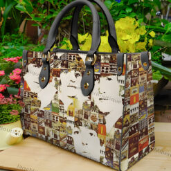 The Beatles Rock Band Leather Handbag