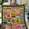 The Beatles Rock Band Music Lover Blanket