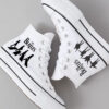 The Beatles White High Top Shoes