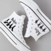 The Beatles White High Top Shoes