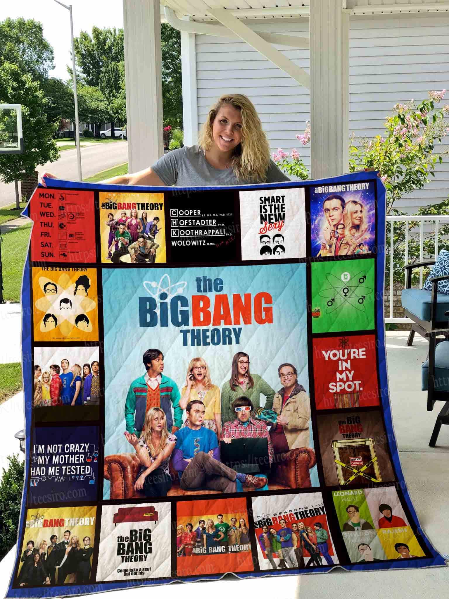 The Big Bang Theory Blanket 1 The Big Bang Theory Blanket