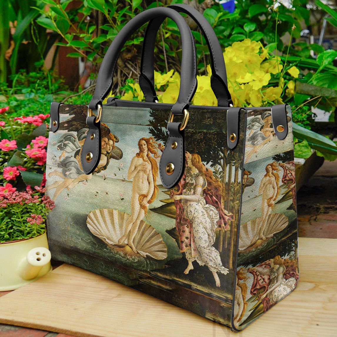 The Birth Of Venus A Leather Handbag 1 The Birth Of Venus A Leather Handbag