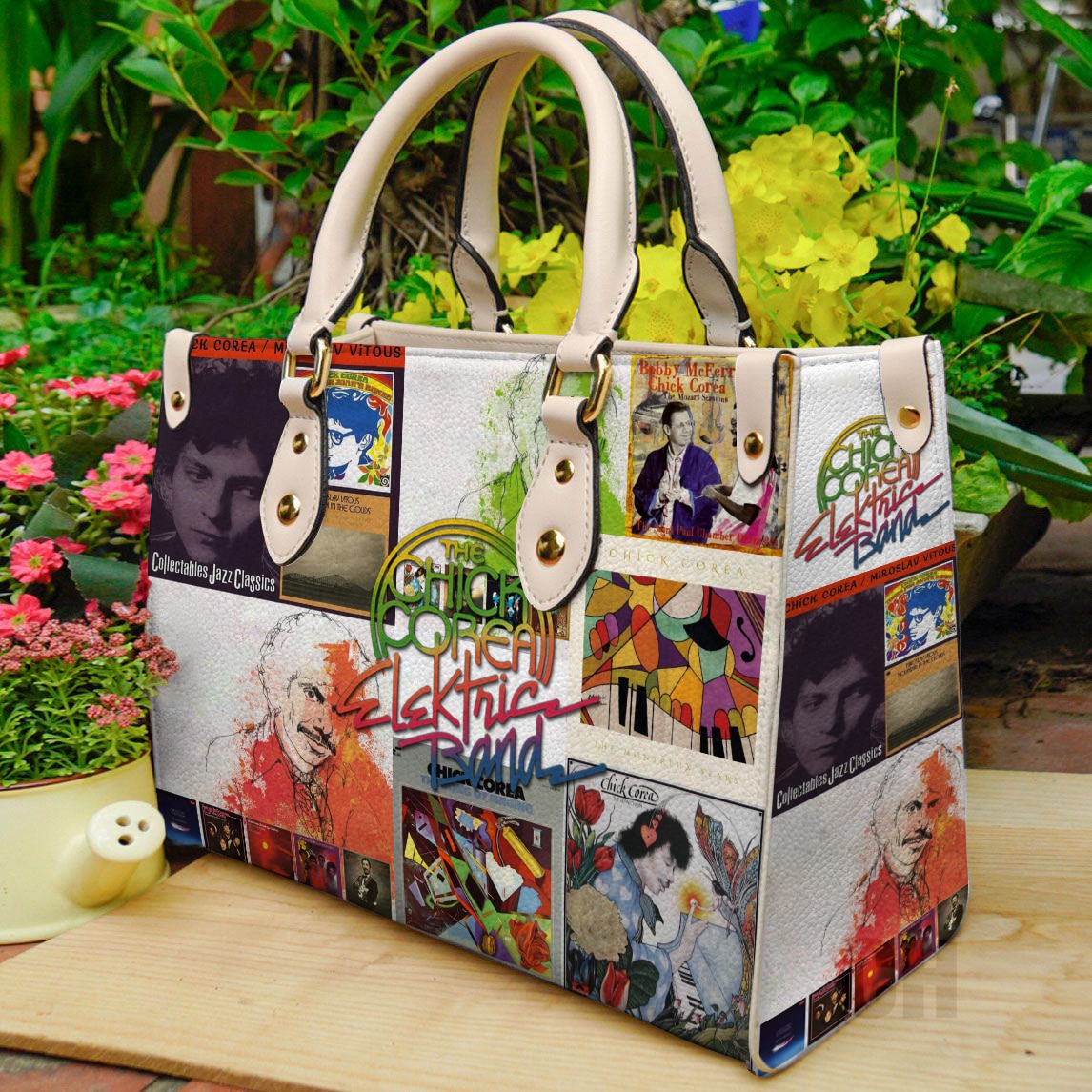 The Chick Corea Elektric Leather Handbag 1 The Chick Corea Elektric Leather Handbag