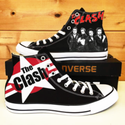 The Clash Lover High Top Shoes