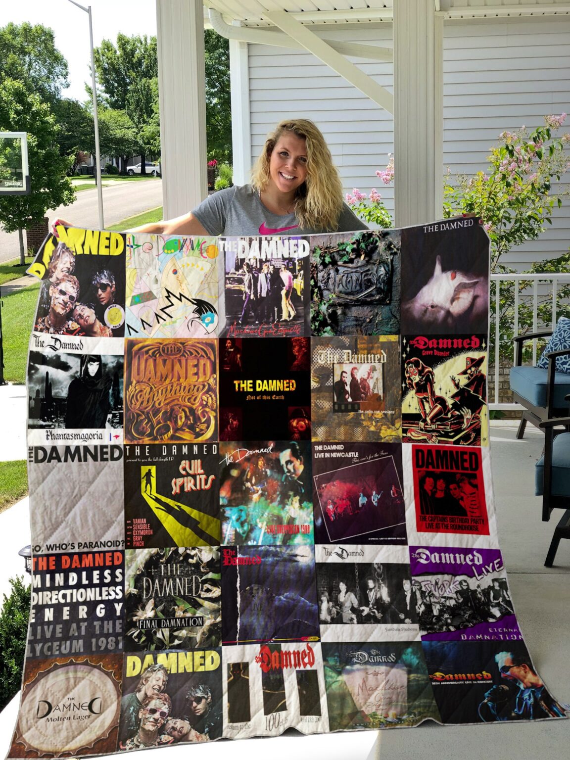 The Damned Band Blanket 1 The Damned Band Blanket