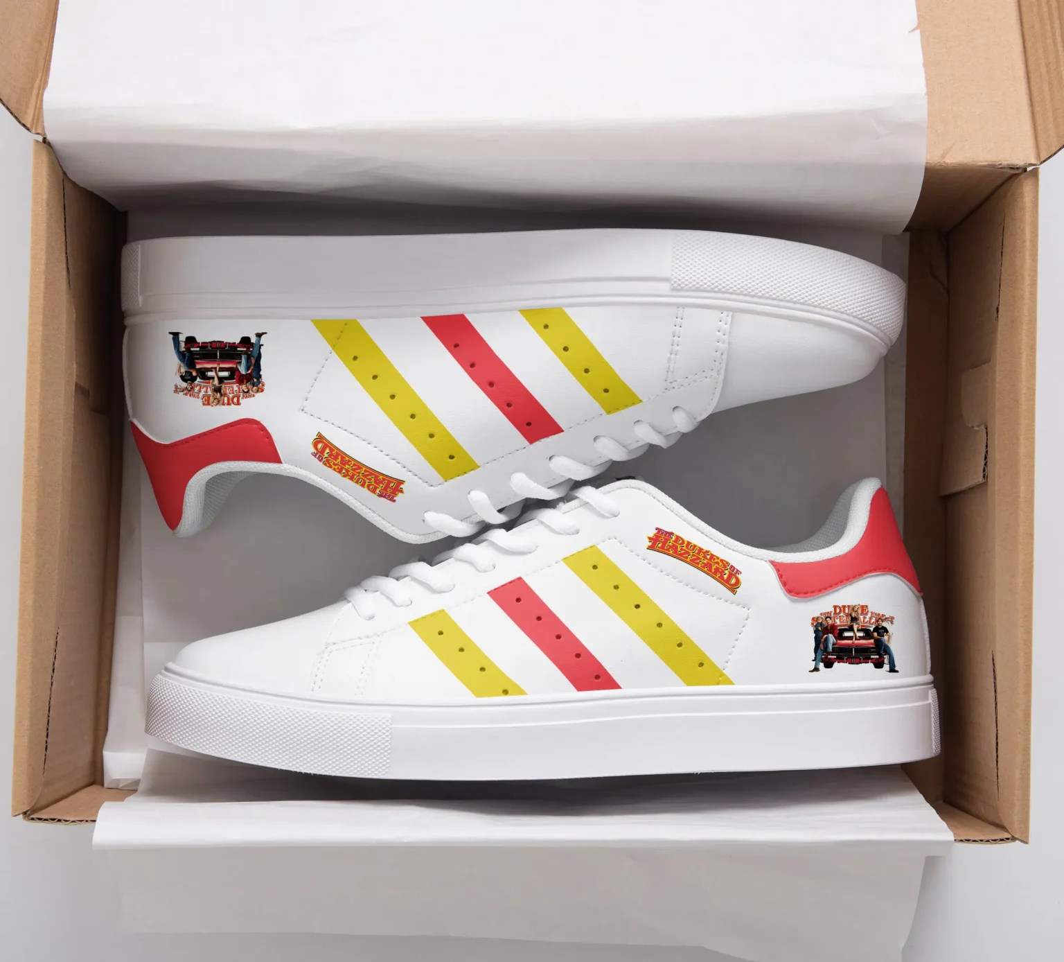 The Dukes Of Hazzard Stan Smith Shoes 1 The Dukes Of Hazzard Stan Smith Shoes