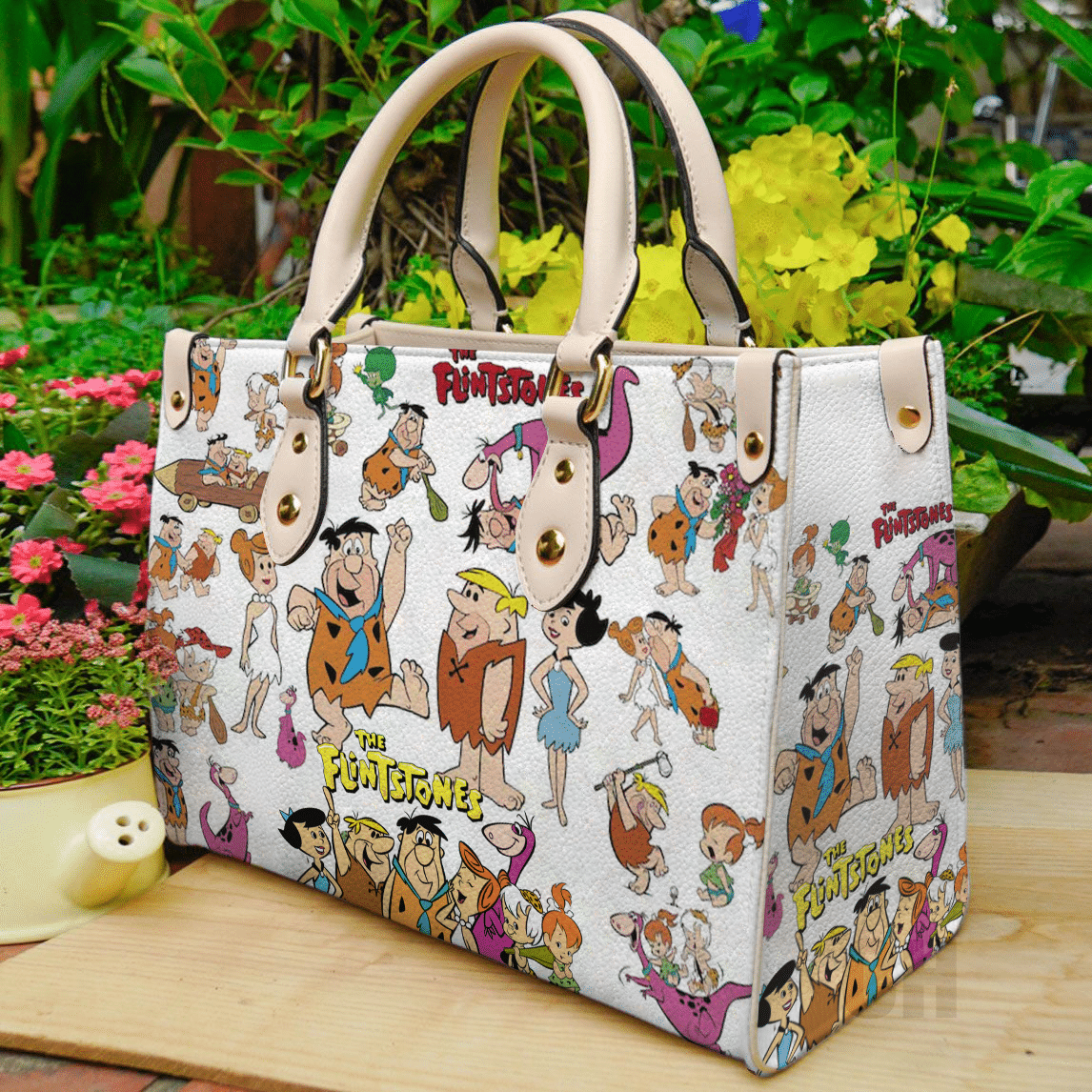 The Flintstones Leather Handbag 1 The Flintstones Leather Handbag