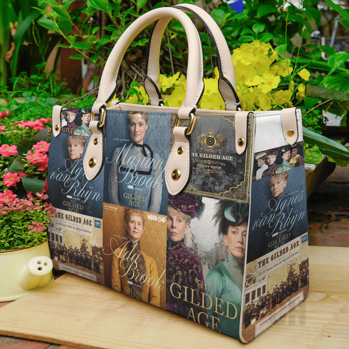 The Gilded Age Leather Handbag 1 The Gilded Age Leather Handbag