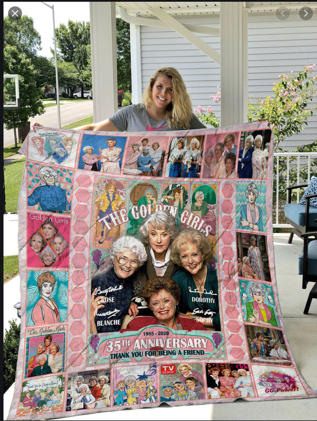 The Golden Girls A1 Blanket 1 The Golden Girls A1 Blanket