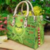 The Grinch 1 Lover Leather Handbag