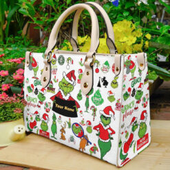 The Grinch Leather Handbag