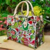 The Grinch Leather Handbag