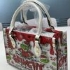 The Grinch Leather Handbag