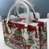 The Grinch Leather Handbag