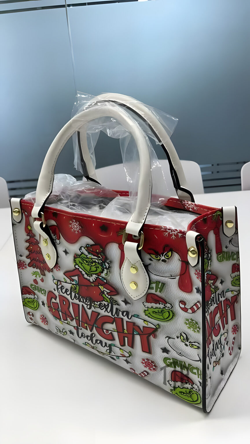 The Grinch Leather Handbag 1 The Grinch Leather Handbag