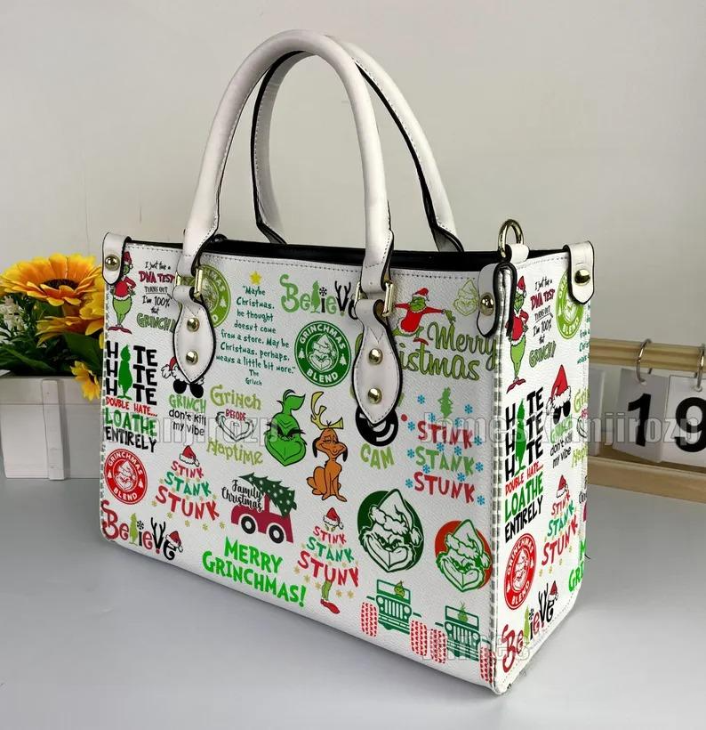 The Grinch Leather Handbag 1 The Grinch Leather Handbag