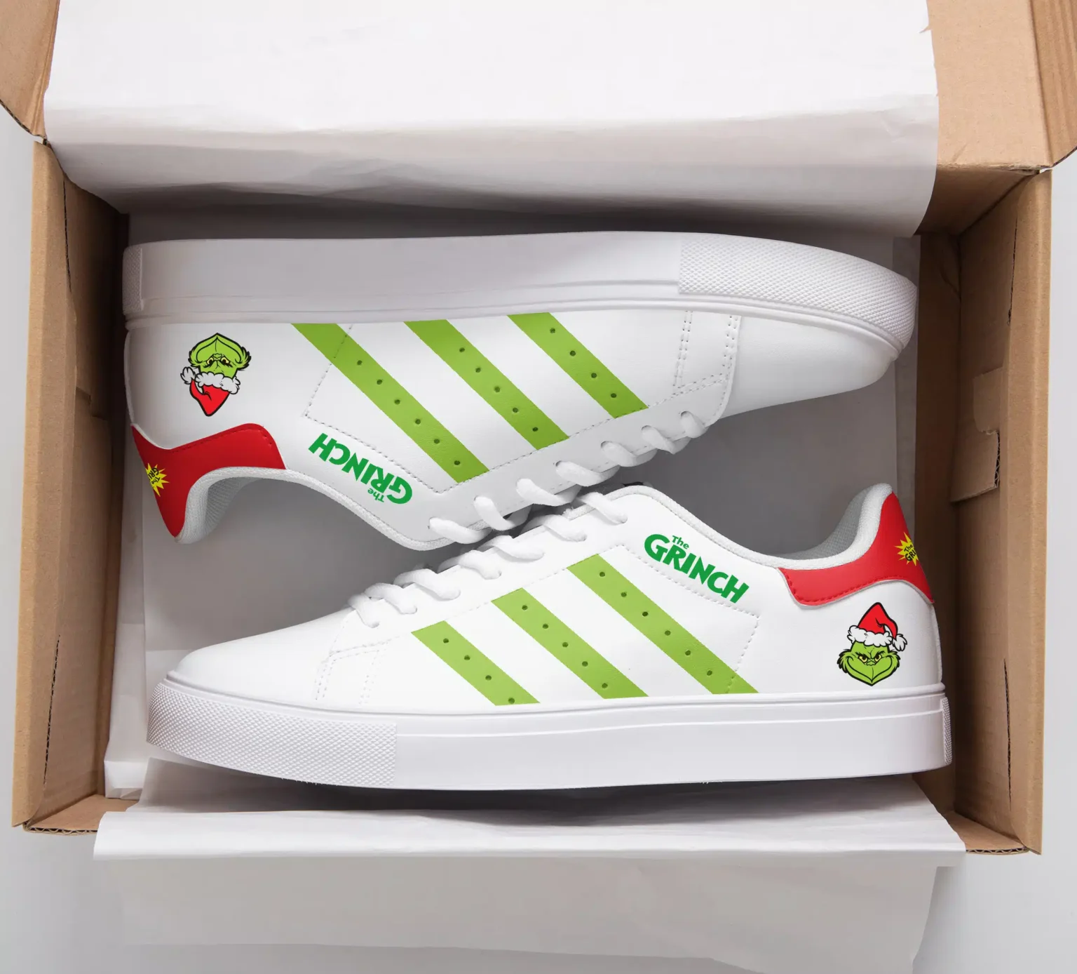 The Grinch Lover G0 Stan Smith Shoes 1 The Grinch Lover G0 Stan Smith Shoes