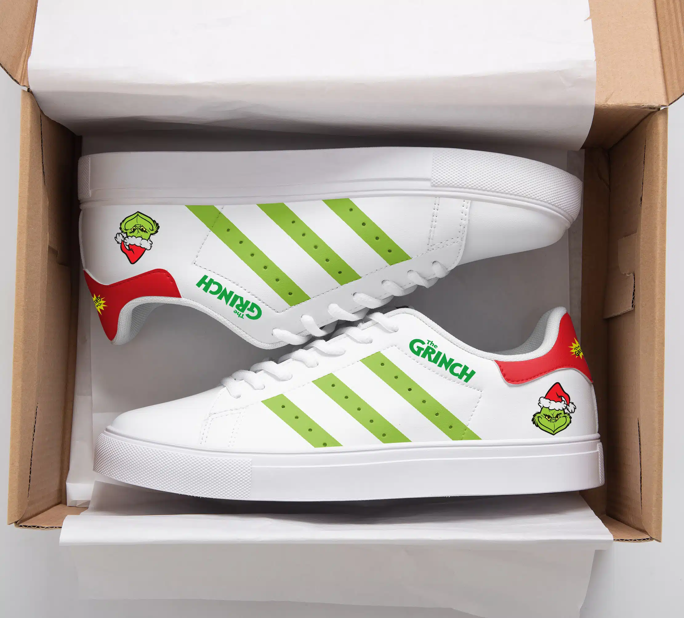 The Grinch Lover G0 Stan Smith Shoes 1 The Grinch Lover G0 Stan Smith Shoes