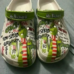 The Grinch Lover I00 Soft Clogs