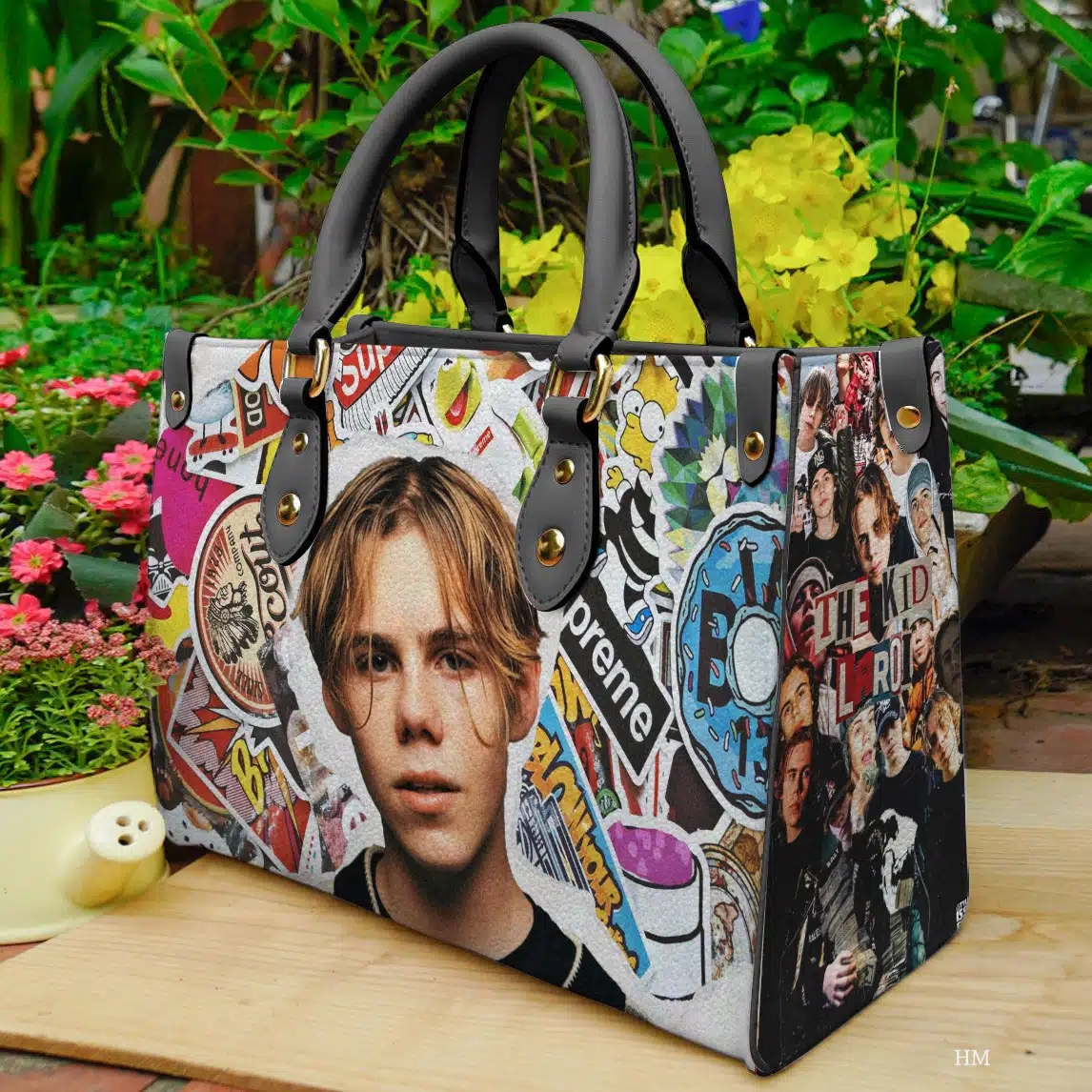 The Kid Laroi Lover Leather Handbag 1 The Kid Laroi Lover Leather Handbag