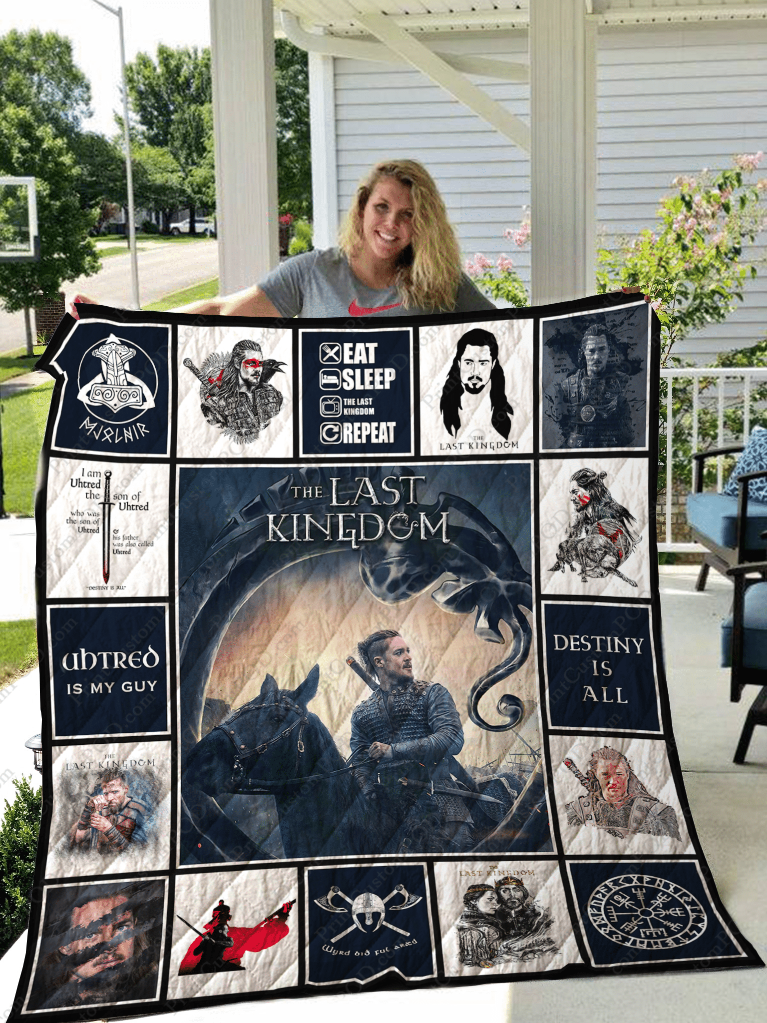 The Last Kingdom Blanket 1 The Last Kingdom Blanket