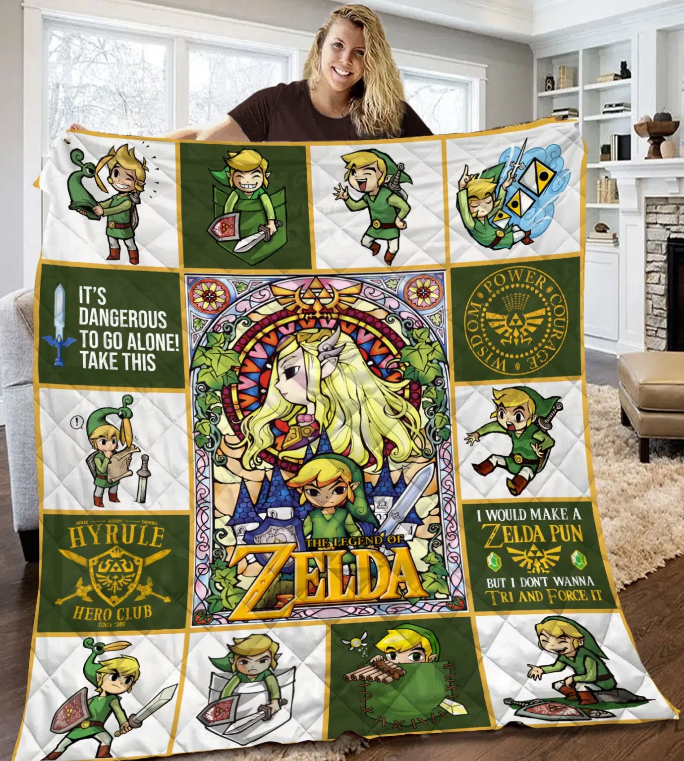 The Legend Of Zelda 1 Blanket 1 The Legend Of Zelda 1 Blanket