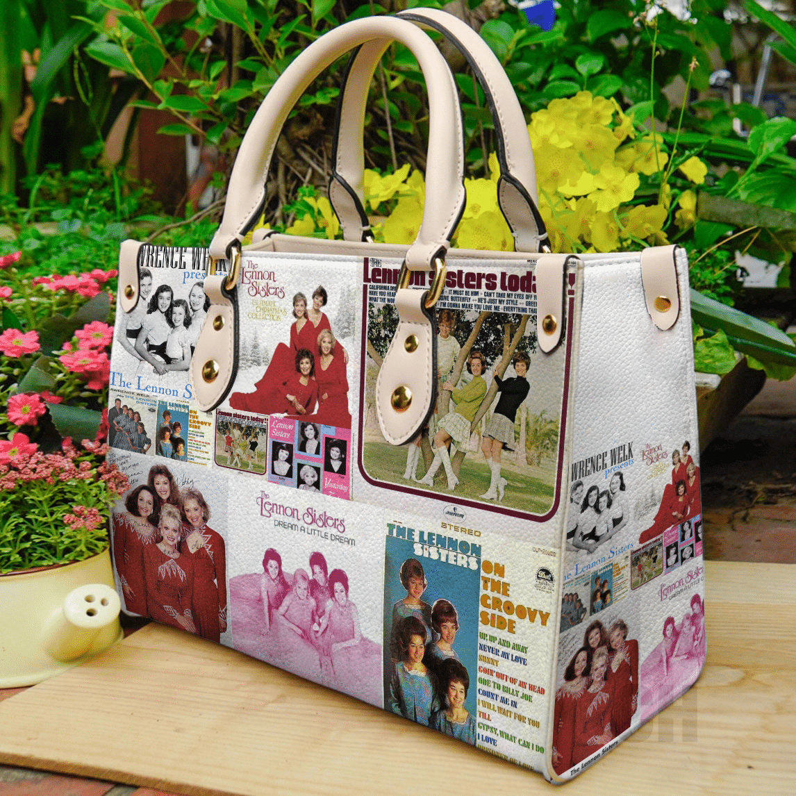 The Lennon Sisters Leather Handbag 1 The Lennon Sisters Leather Handbag