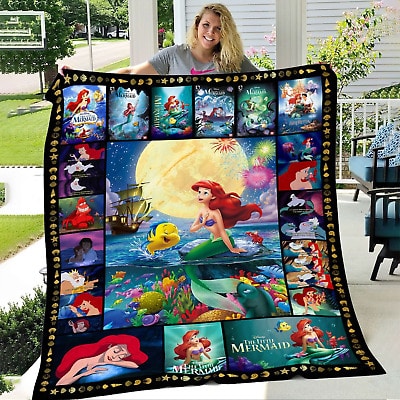 The Little Mermaid 1 Blanket 1 The Little Mermaid 1 Blanket