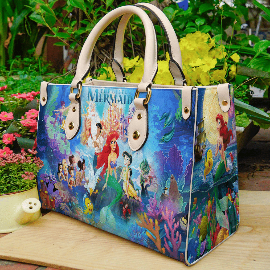 The Little Mermaid Leather Handbag 1 The Little Mermaid Leather Handbag